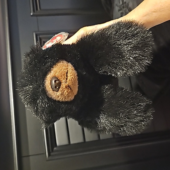 TY Baby Paws Brown Black Bear 12" Plush Stuffed Animal Vintage 👀 - Picture 15 of 15